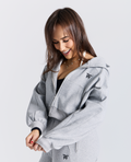 Scuba Cropped Zip Up