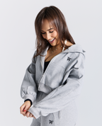 Scuba Cropped Zip Up