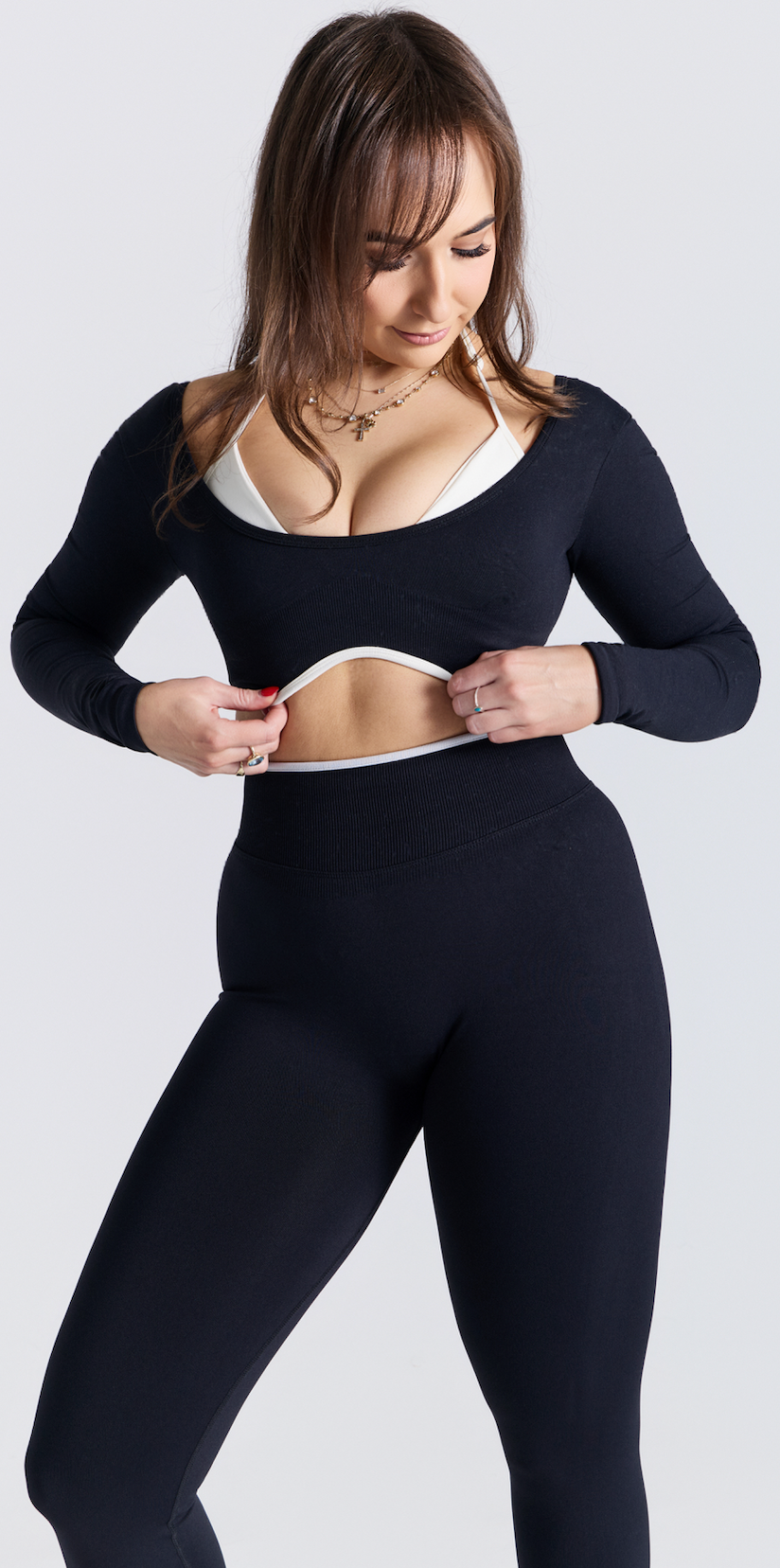 Contrast Leggings