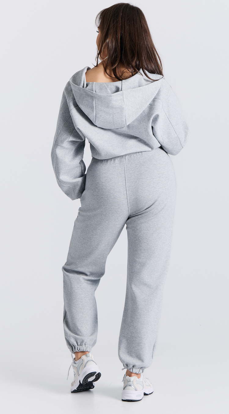 Scuba Cropped Zip Up